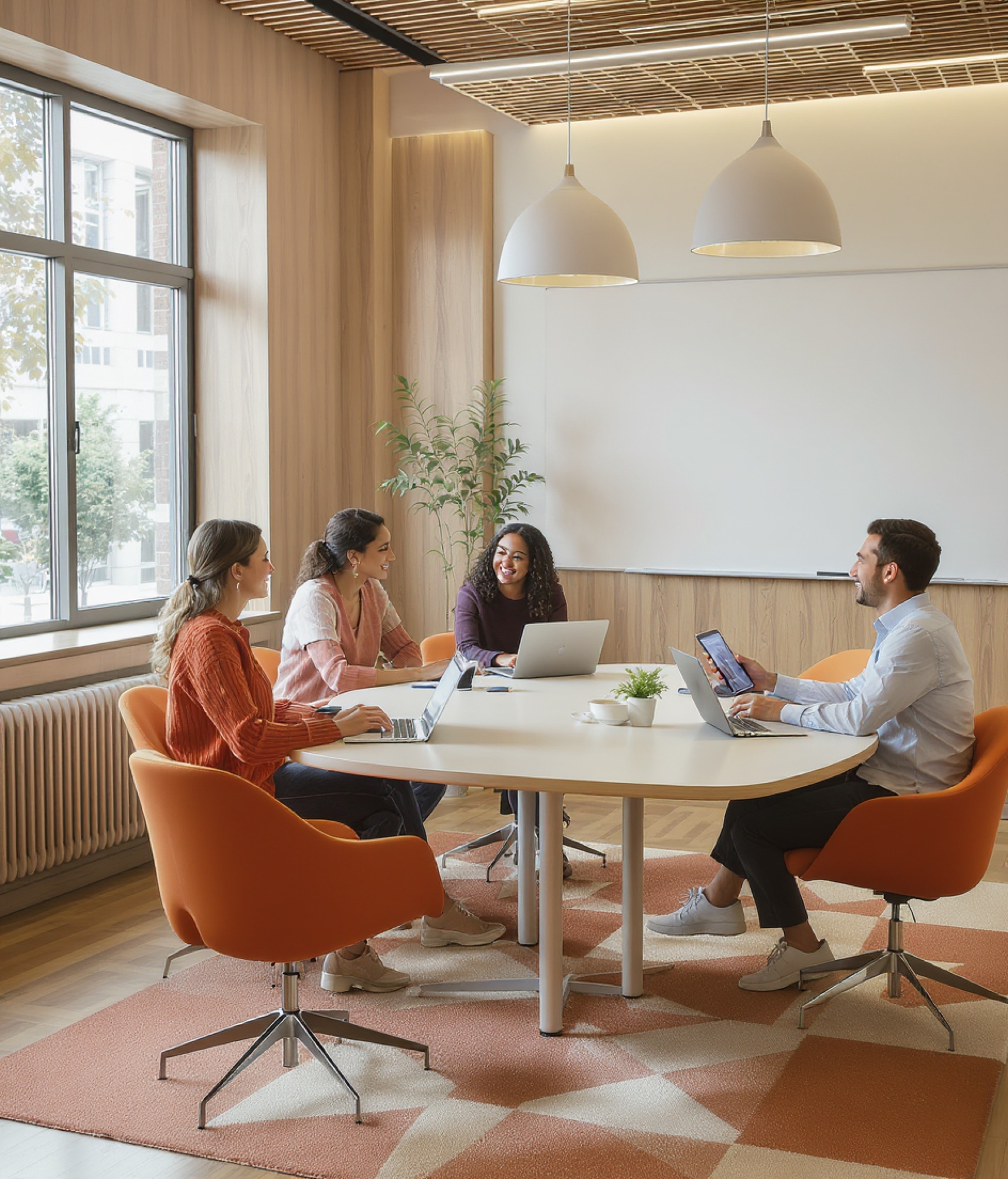 Modern collaborative learning space